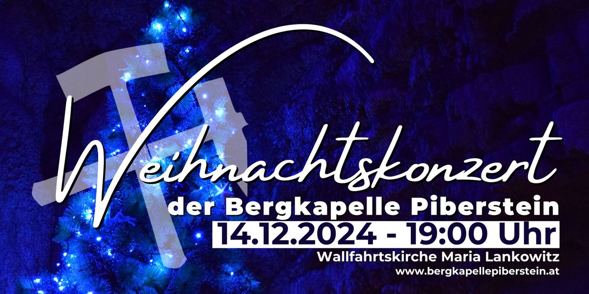 Weihnachtskonzert der Bergkapelle Piberstein 2024