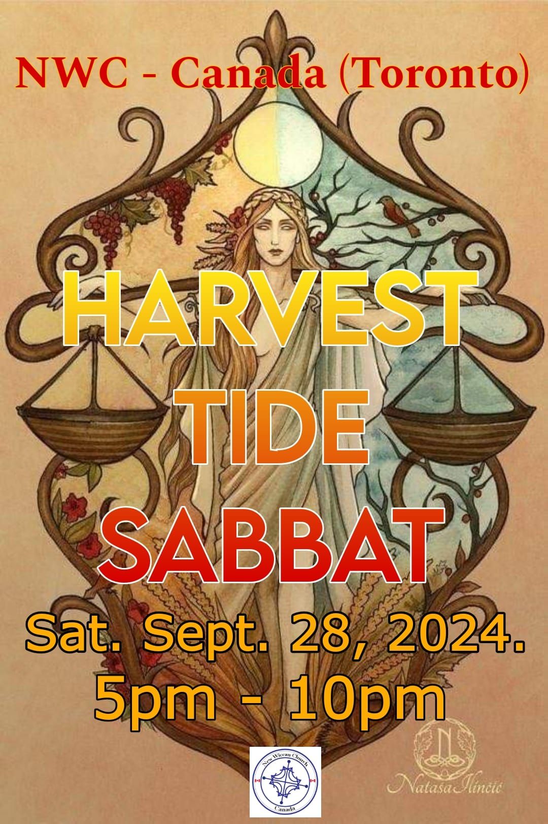 HARVEST TIDE @ THE NWC-CANADA (Toronto)