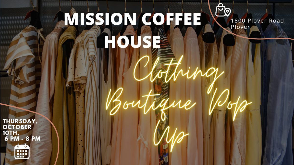 Clothing Boutique Pop Up 