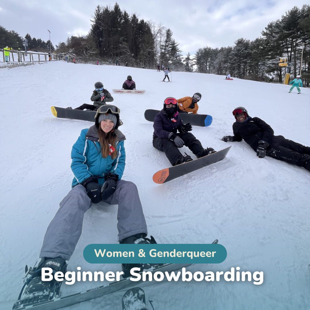 Women & Genderqueer Beginner Snowboarding