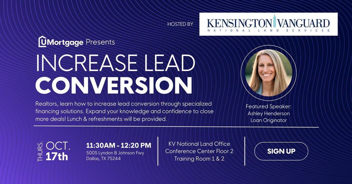 Increase Lead Conversion