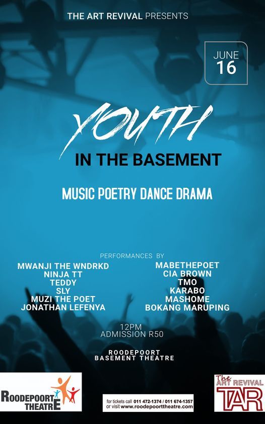 Youth In The Basement Roodepoort Theatre Johannesburg 16 June 21