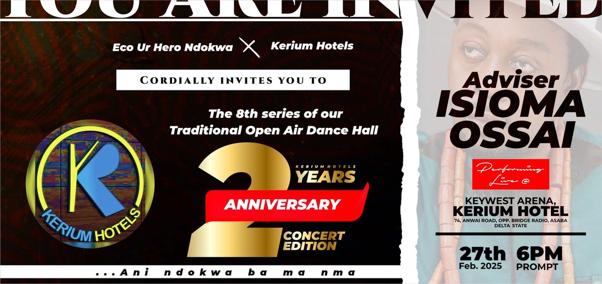 The 8th Series Open Air Dance Hall: Kerium Hotels 2 Years Anniversary Concert Edition 