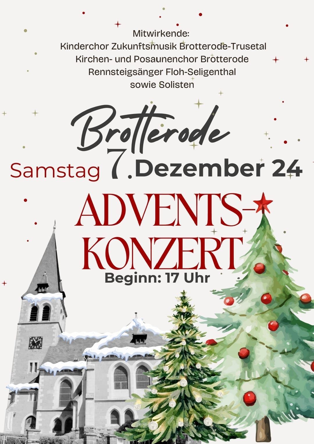 Adventskonzert der Ch\u00f6re