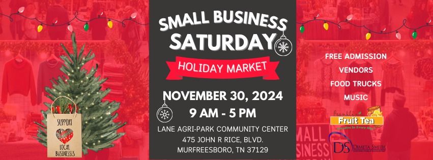 4th Annual Small Business Saturday Holiday Market