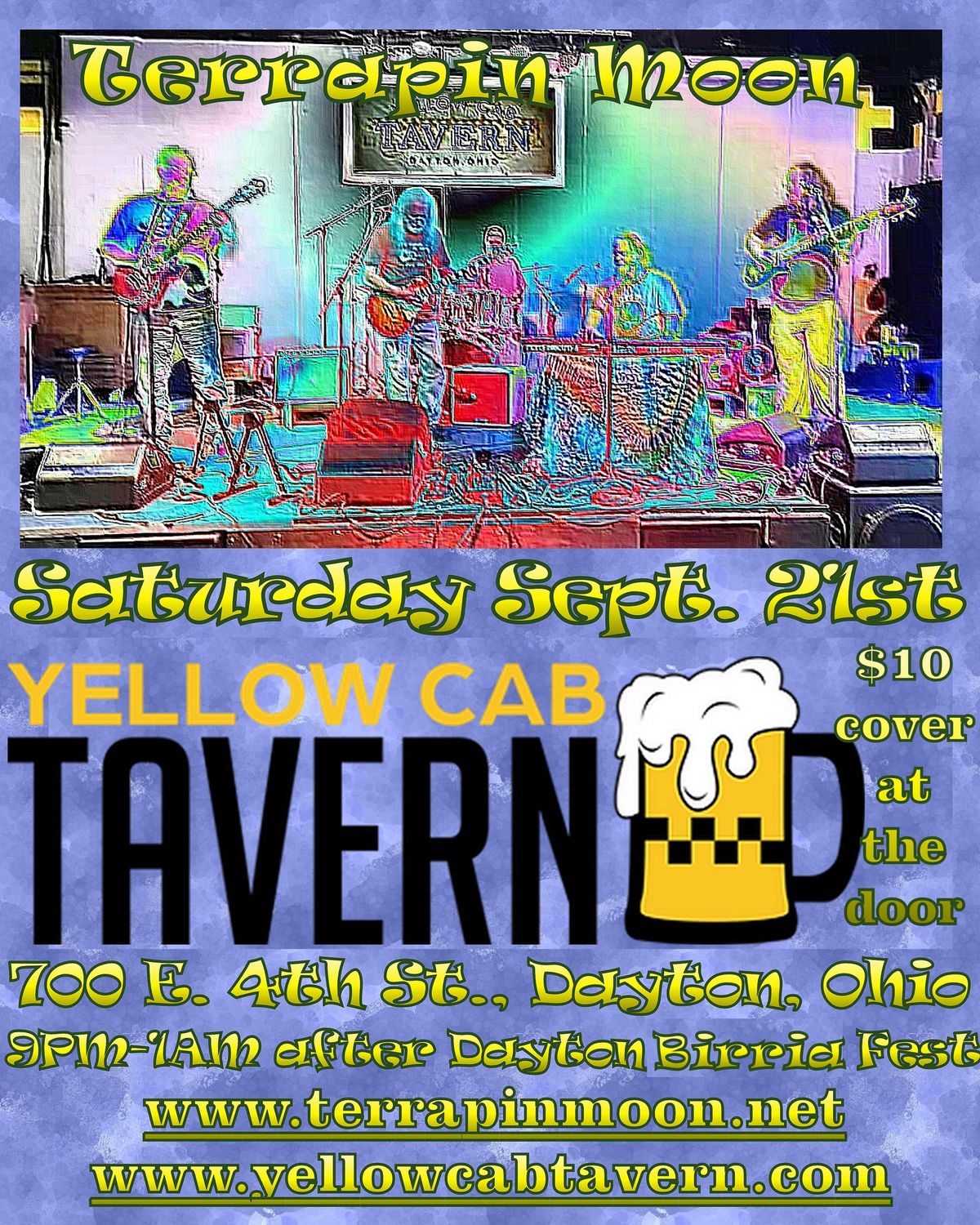 TERRAPIN MOON at Yellow Cab Tavern