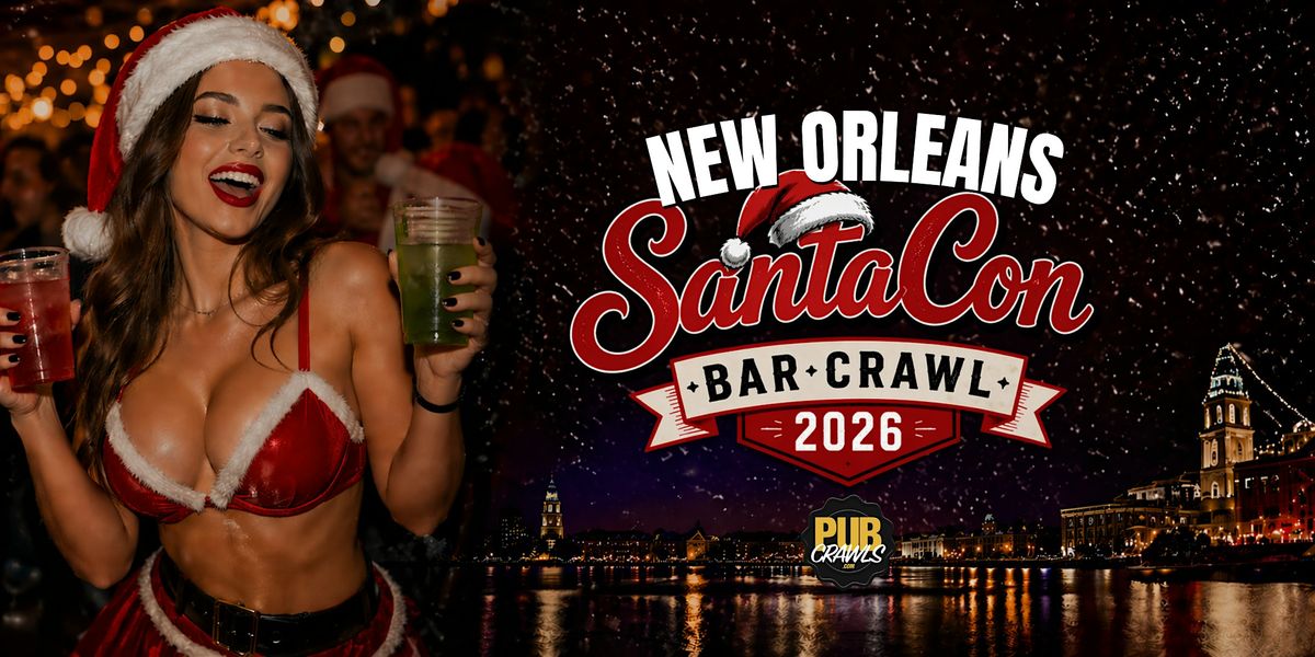 New Orleans SantaCon Bar Crawl 2026