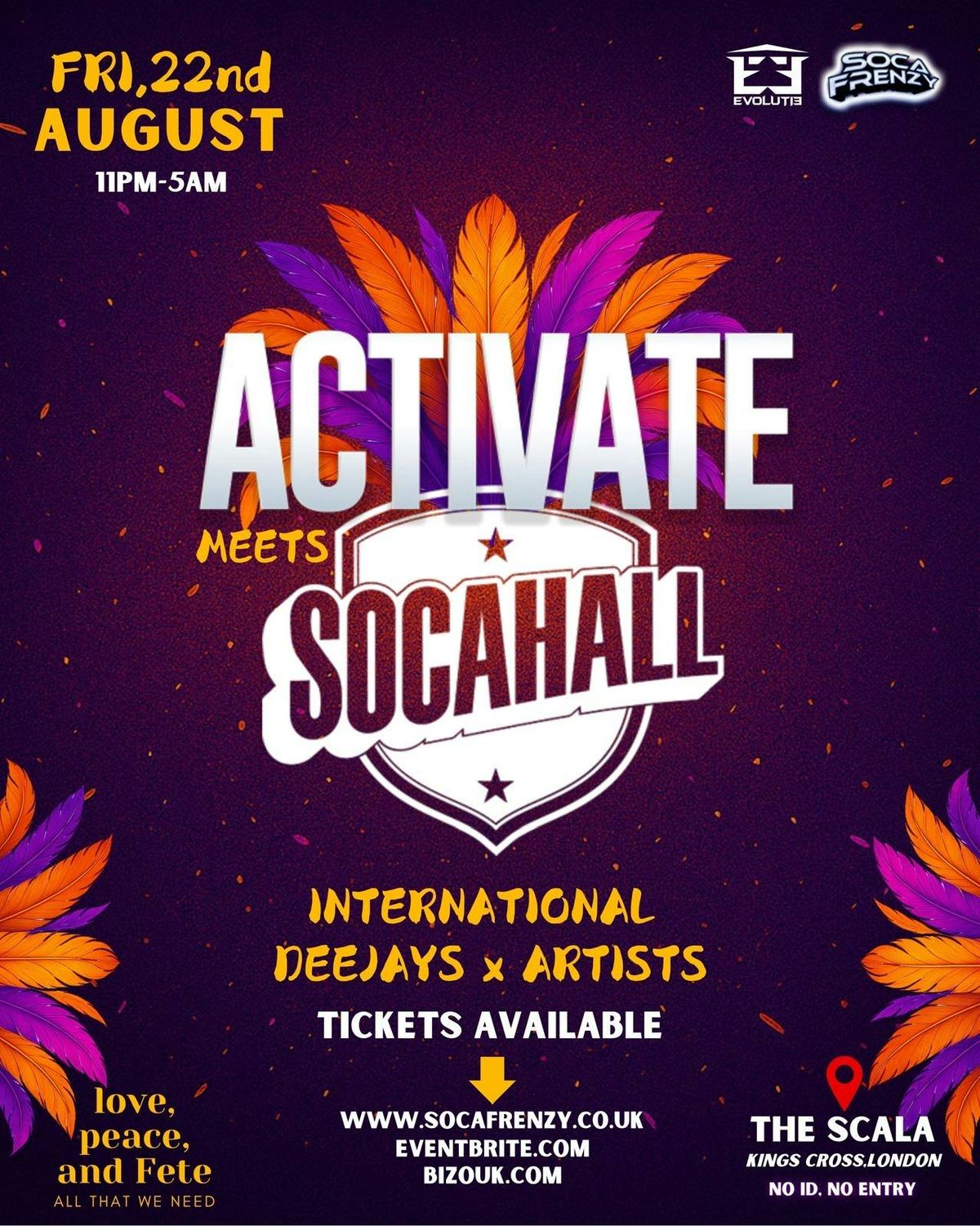 Activate Meets SocaHall -  Nottinghill Carnival Starter 2025