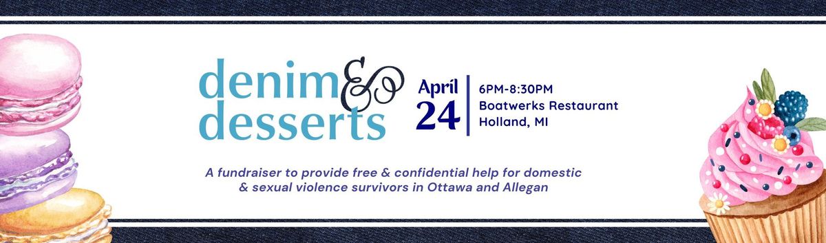 Denim & Desserts - a fundraiser for Resilience: Advocates for Ending Violence