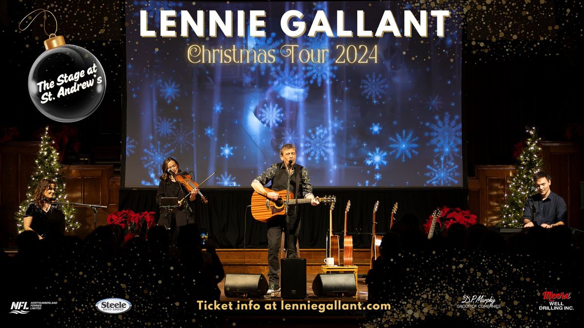 Lennie Gallant Christmas Tour 2024 - The Stage at St. Andrew's