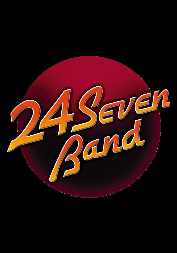 24SEVEN Band p\u00e5 Engelens scen f\u00f6r att spela sk\u00f6n musik. Pop, Rock, Disco....