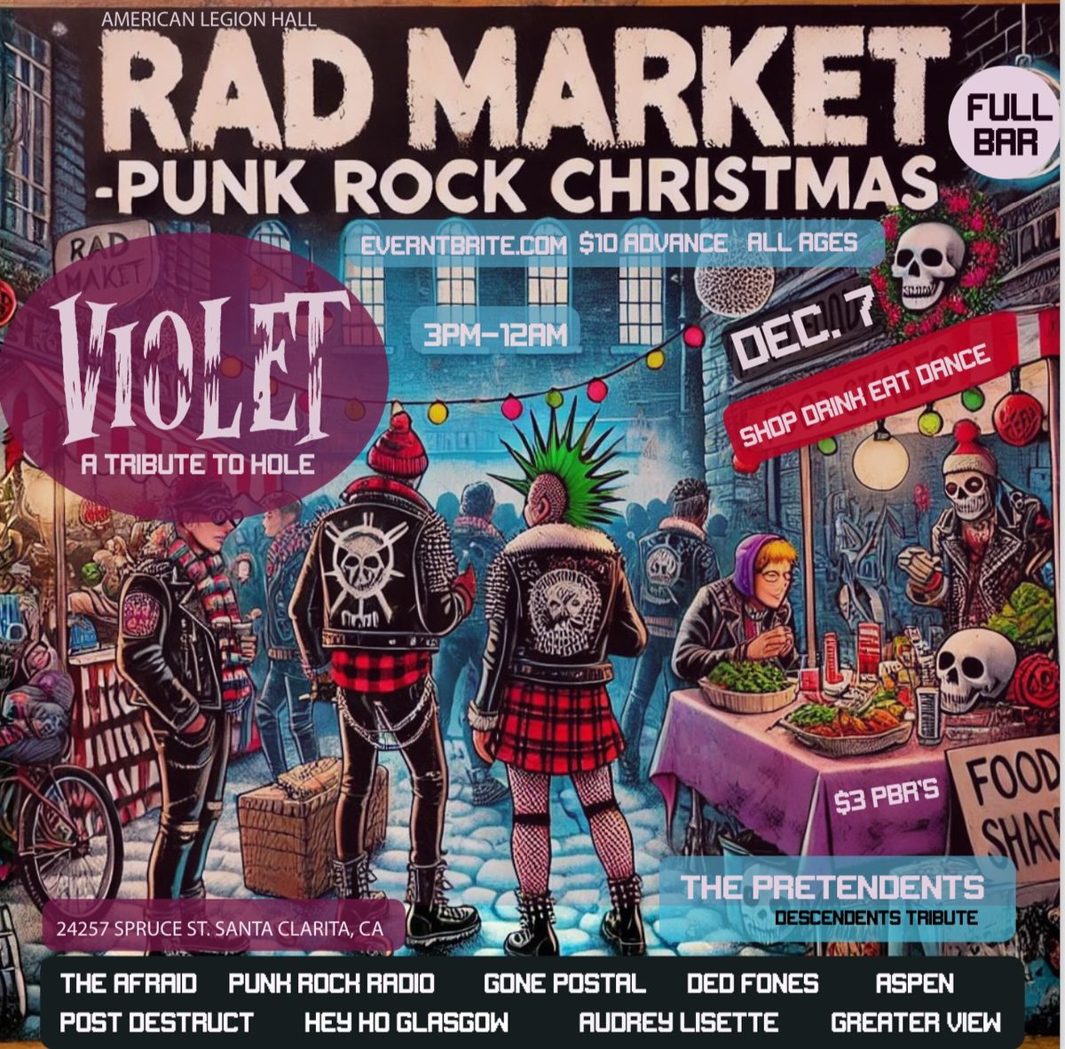 Rad Market Christmas with VIOLET