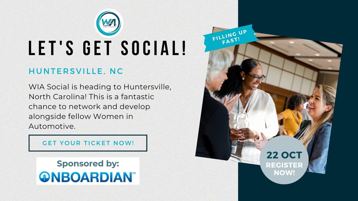 WIA Huntersville, NC Social