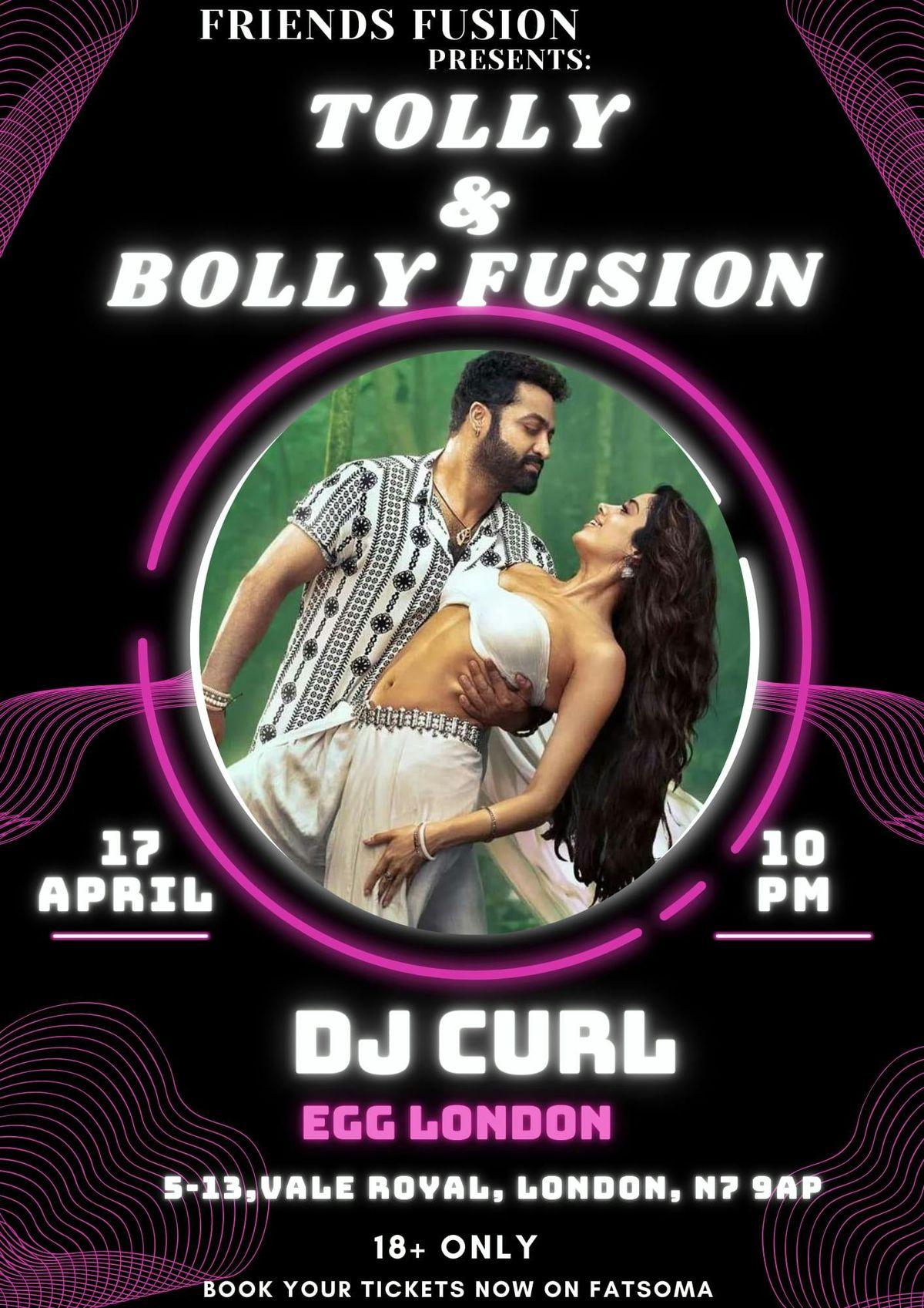  TOLLY &amp; BOLLY FUSION BY FRIENDS FUSION EVENTS AT EGG LONDON 