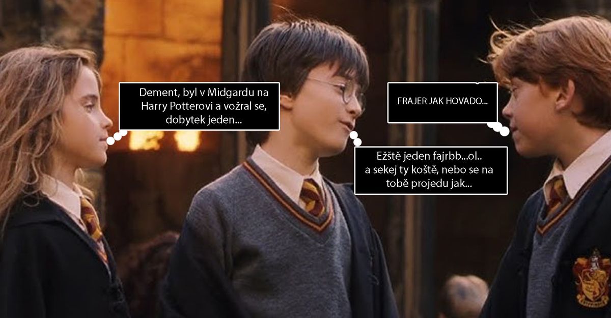 Druh\u00fd ro\u010dn\u00edk na \u0161kole \u010dar a kouzel v Bradavic\u00edch aneb jak se Harry Potter k alkoholismu dostal