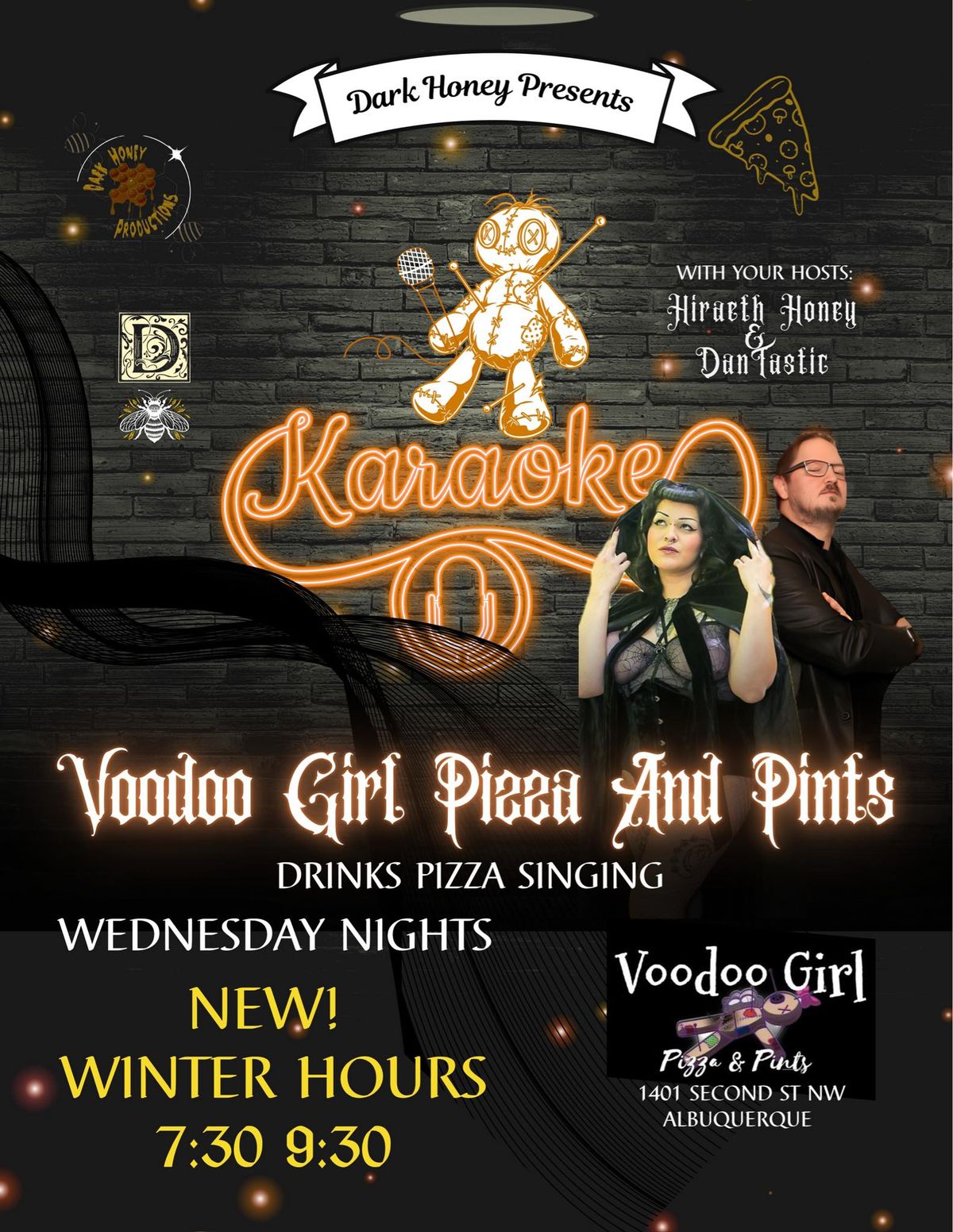 DHP Presents: Karaoke at Voodoo Girl Pizza & Pints