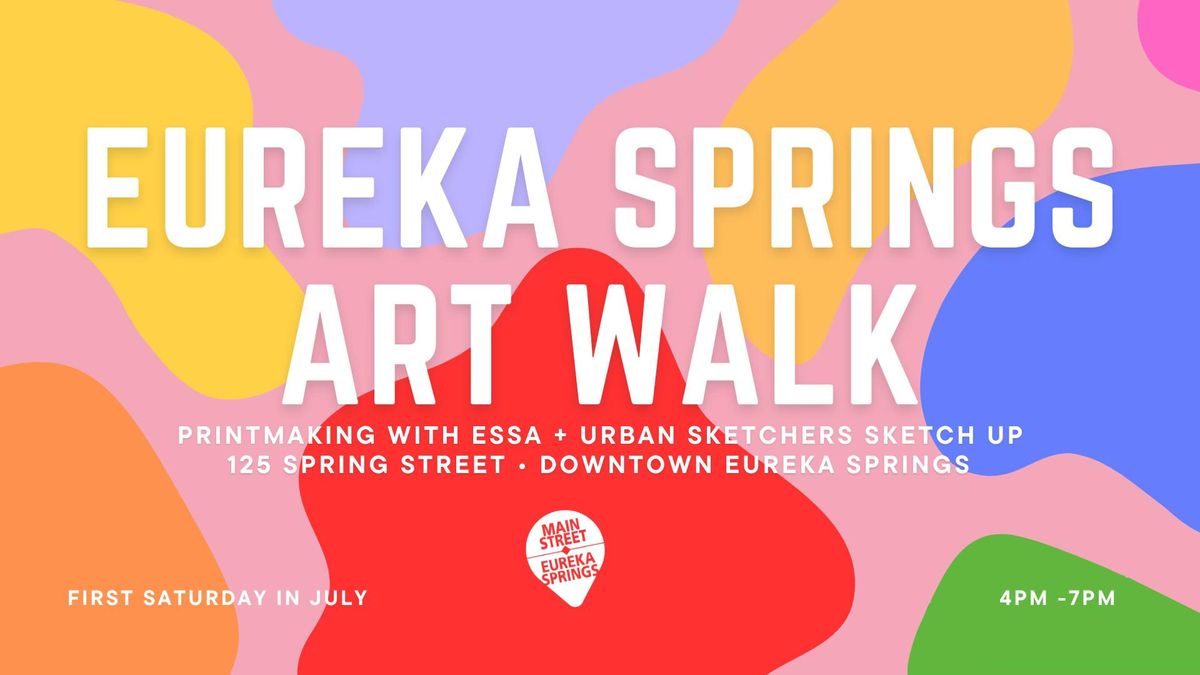 Hands-On Art at the Eureka Springs Arts Walk