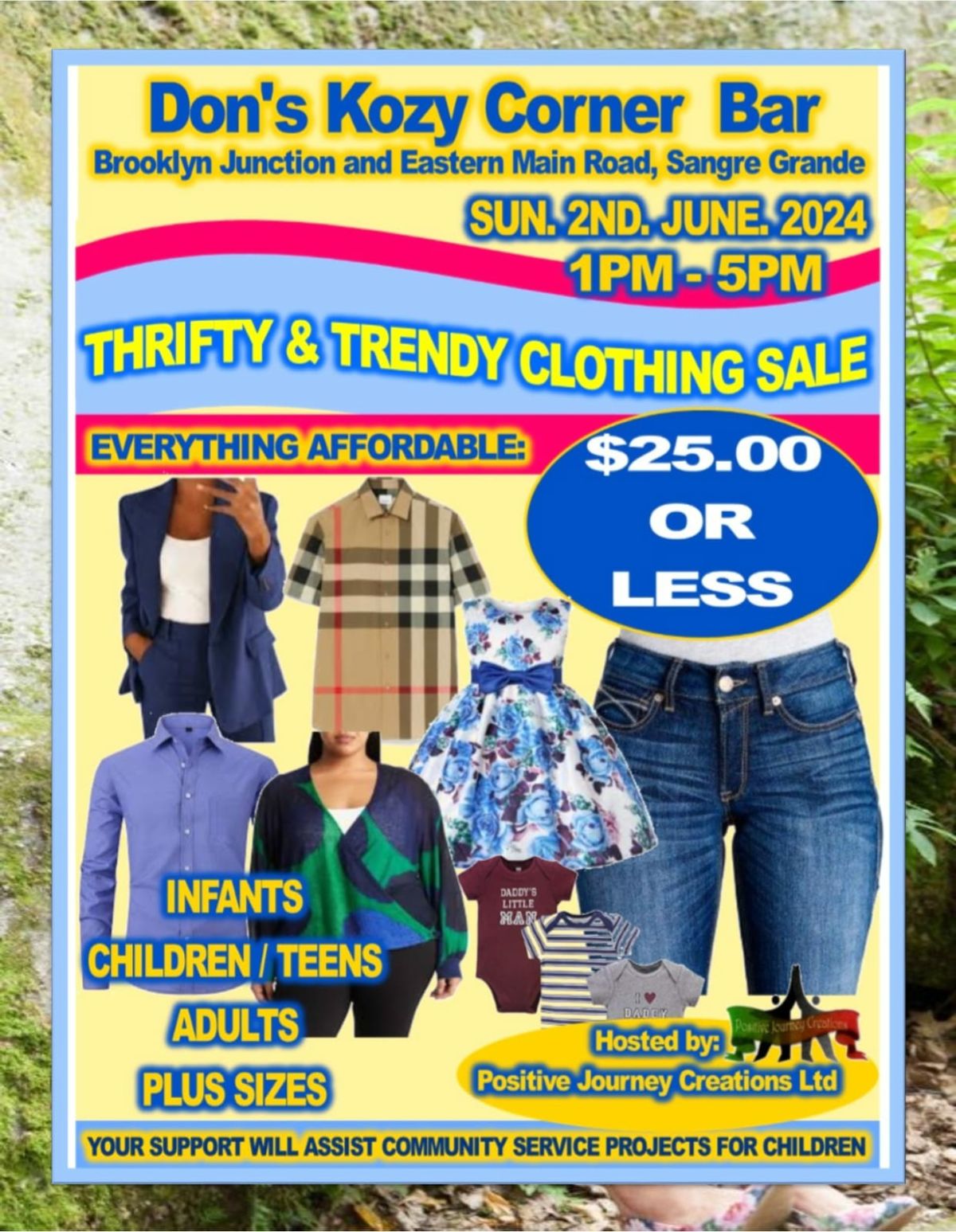 Thrifty & Trendy Clothing Sale