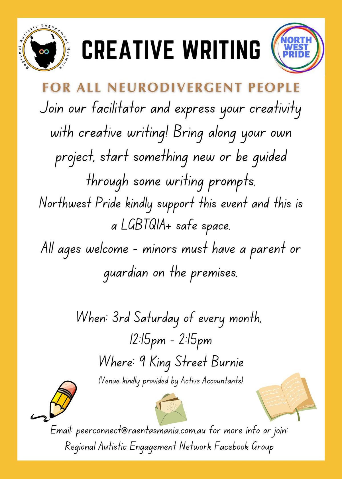 Neurodivergent Creative Writing