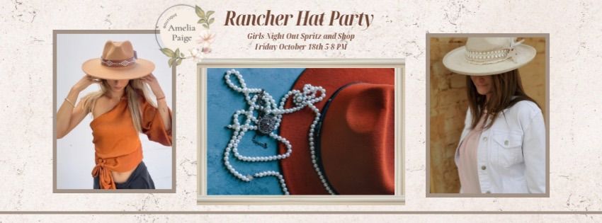 Build a Rancher Hat Spritz & Shop 