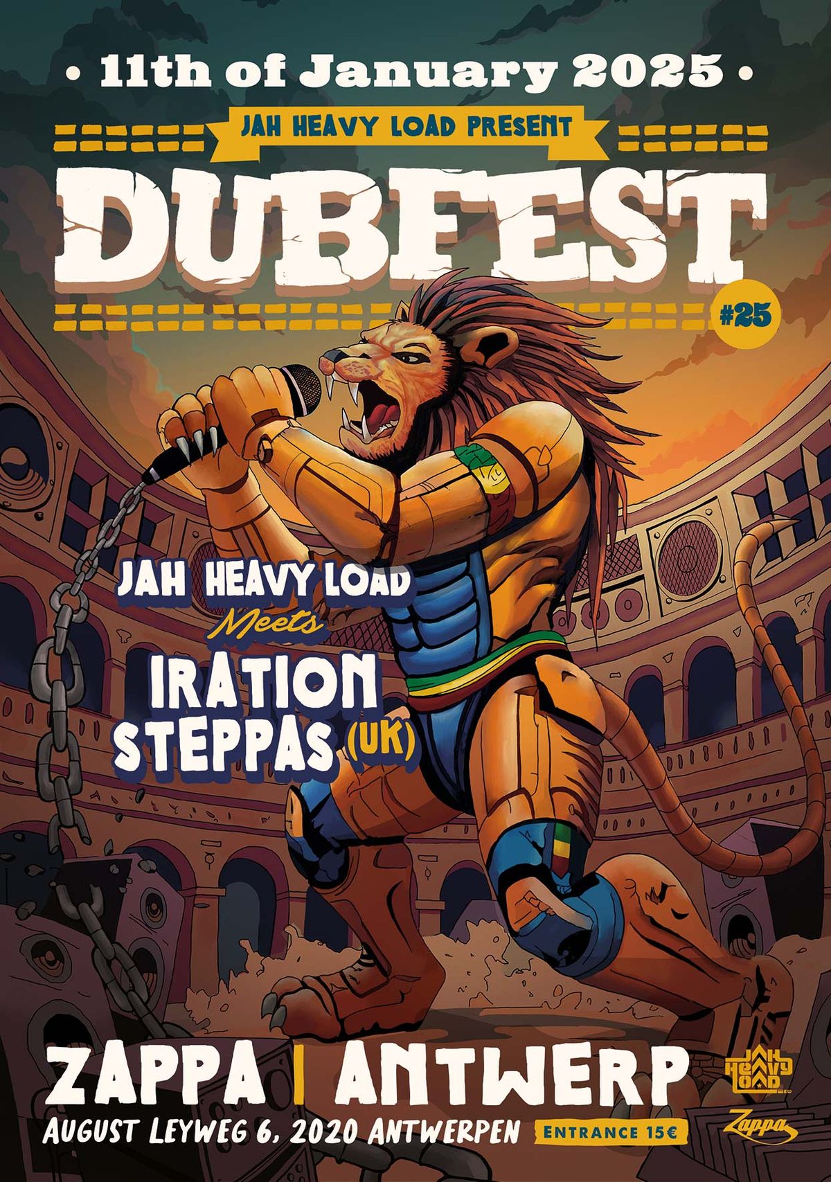 Dubfest #25 : Jah Heavy Load meets Iration Steppas (UK )