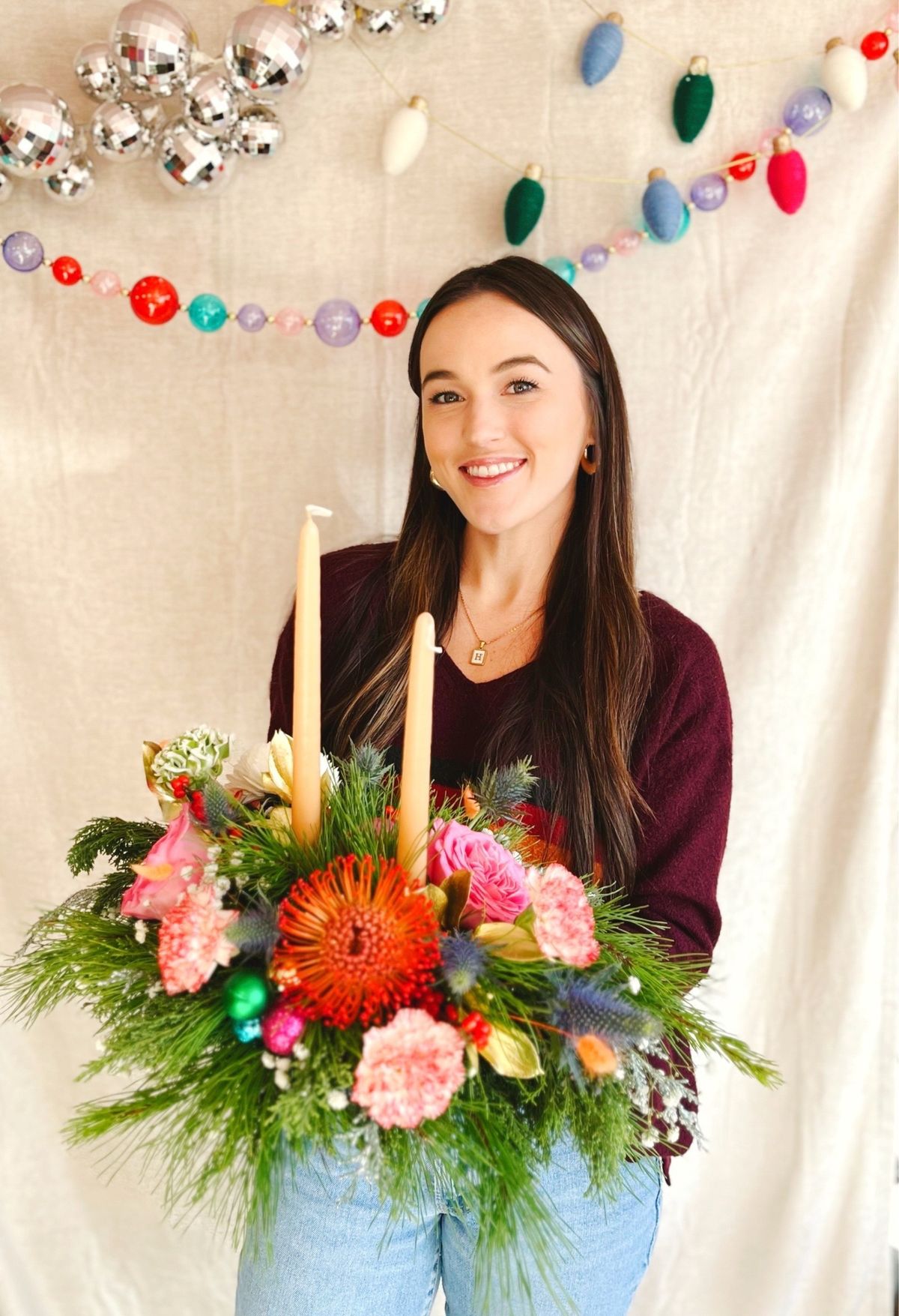 Holliday Flower Bar at Beauty Blooms