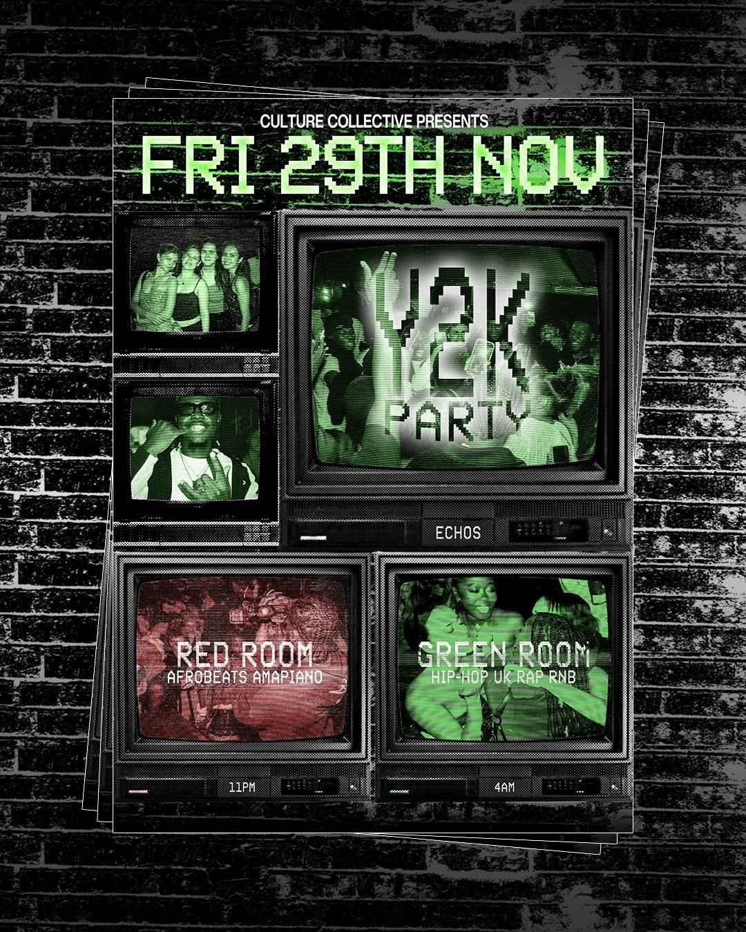 Y2K PARTY! - HIP-HOP, AFROBEATS, RAP - CULTURE COLLECTIVE