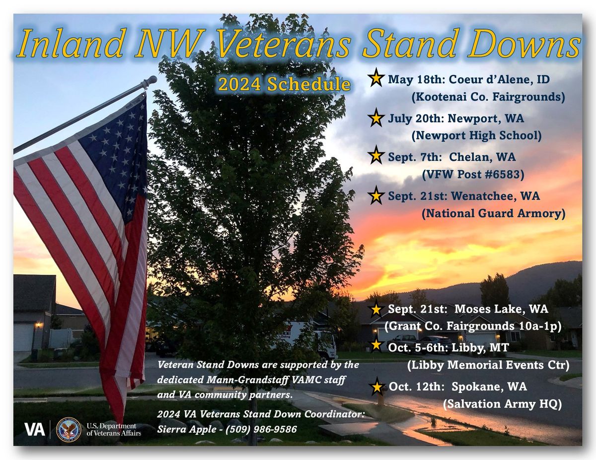 Veterans Stand Down - Spokane, WA (Salvation Army)