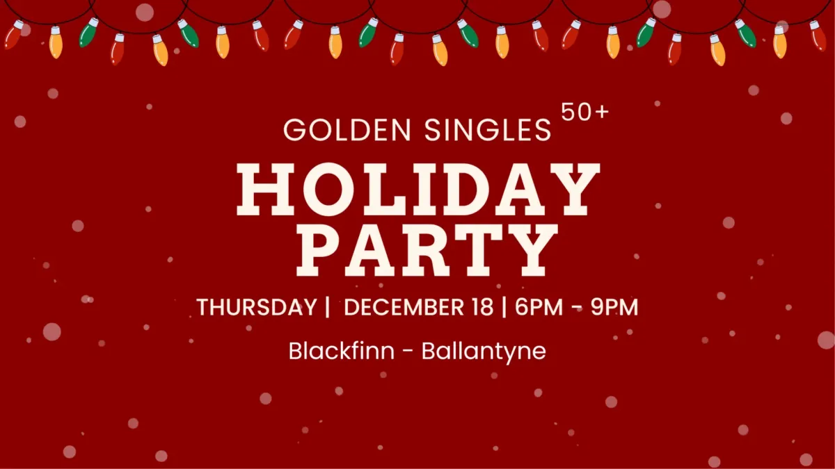 Golden Singles Holiday Mixer