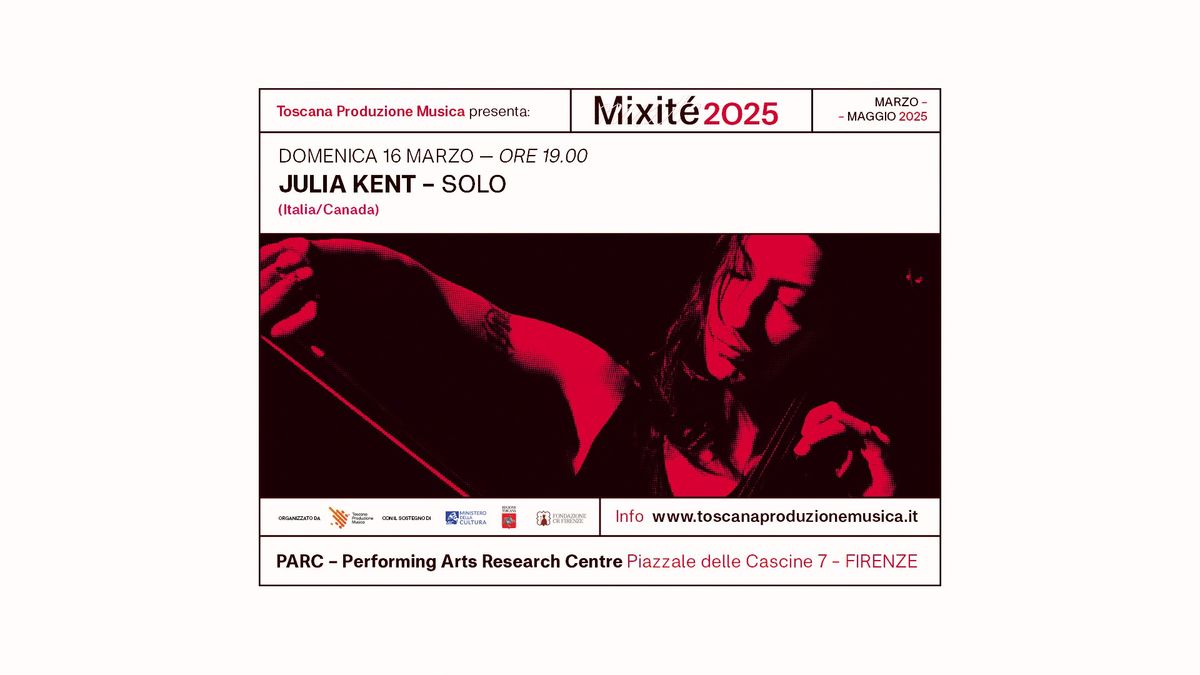 Julia Kent solo live @ Parc - Firenze