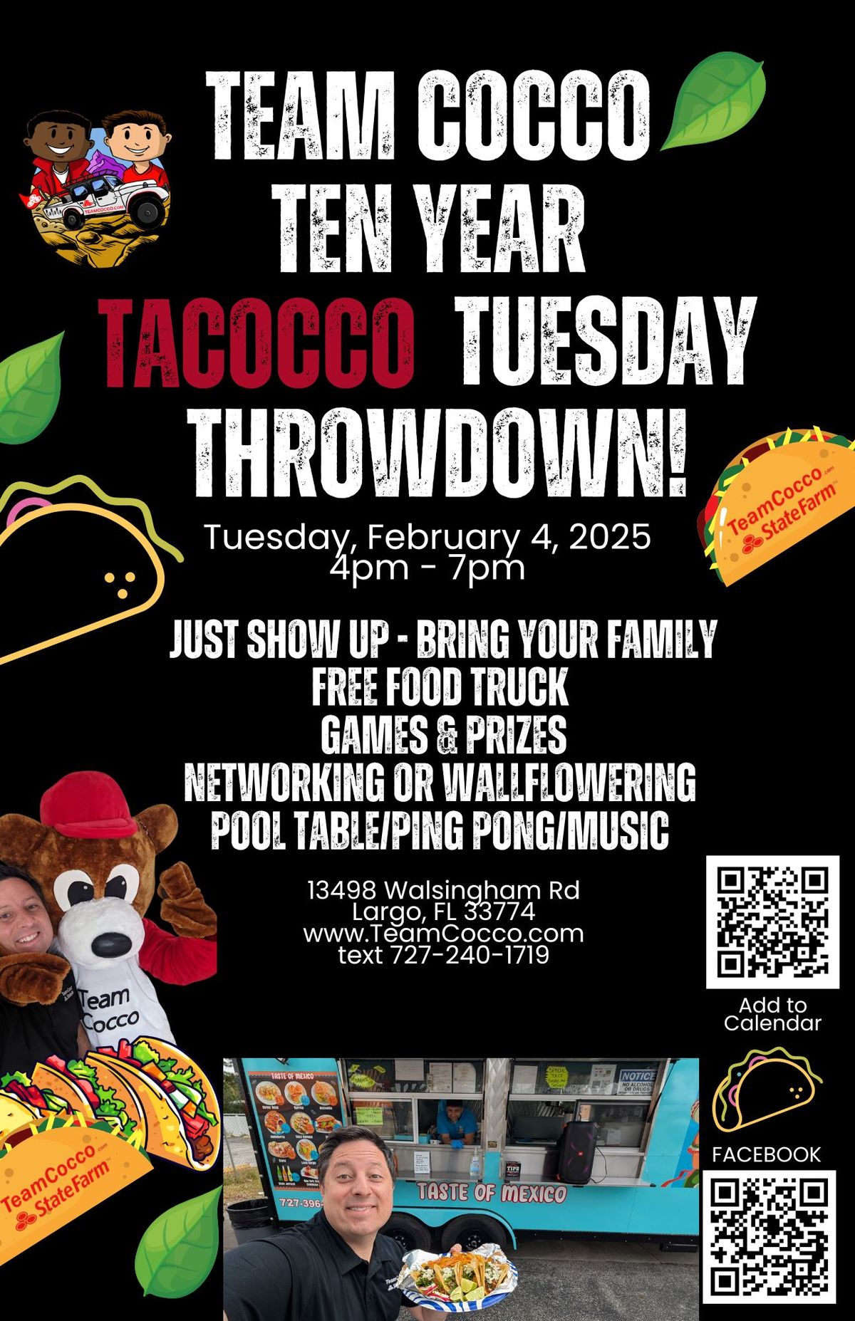 Team Cocco Ten Year Taco Tuesday Throwdown