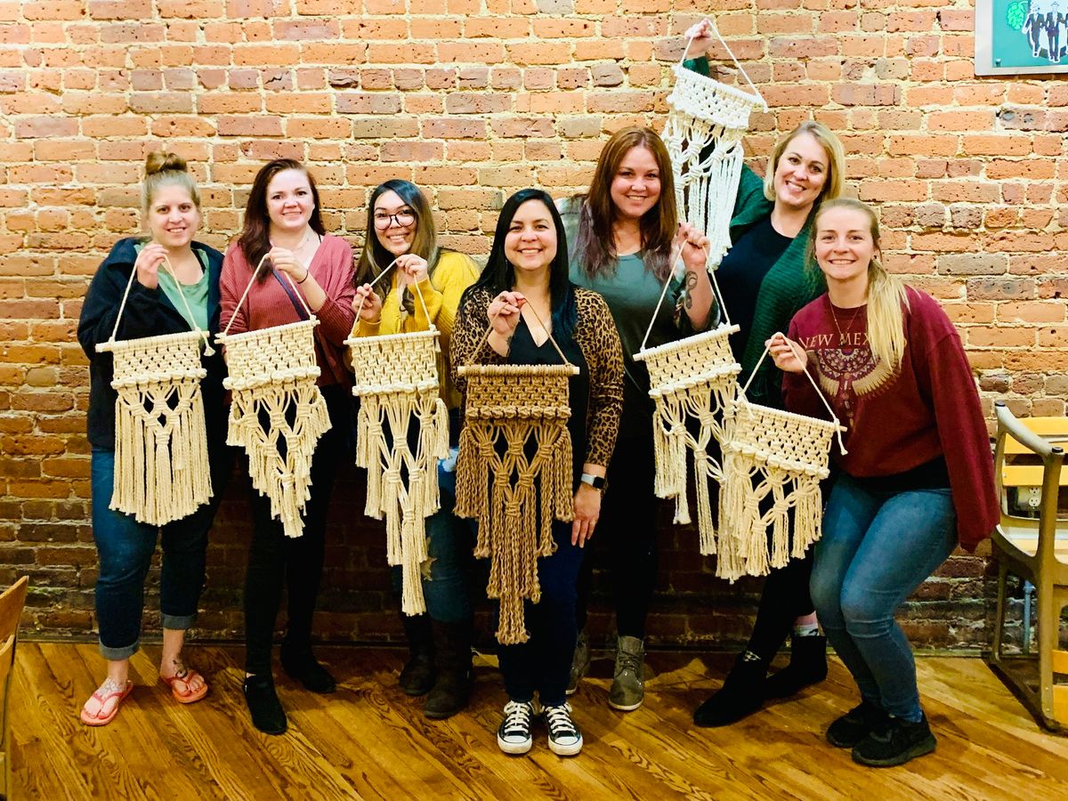 SOLD OUT Macrame Workshop: Wall Hanging