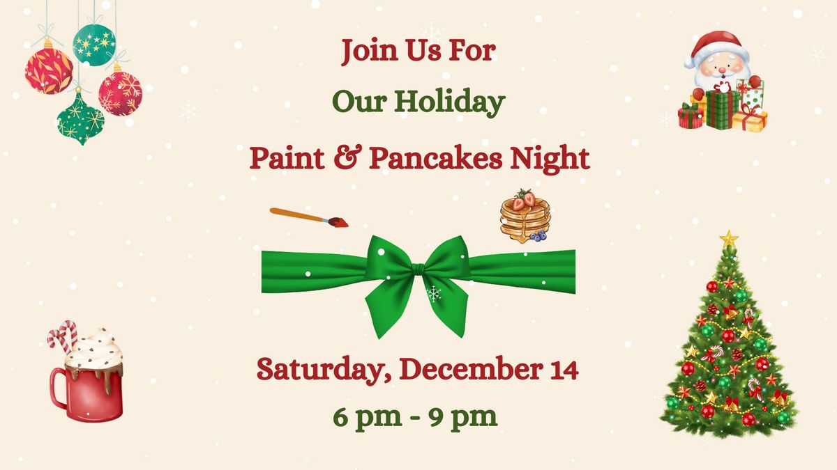 Paint & Pancakes Night