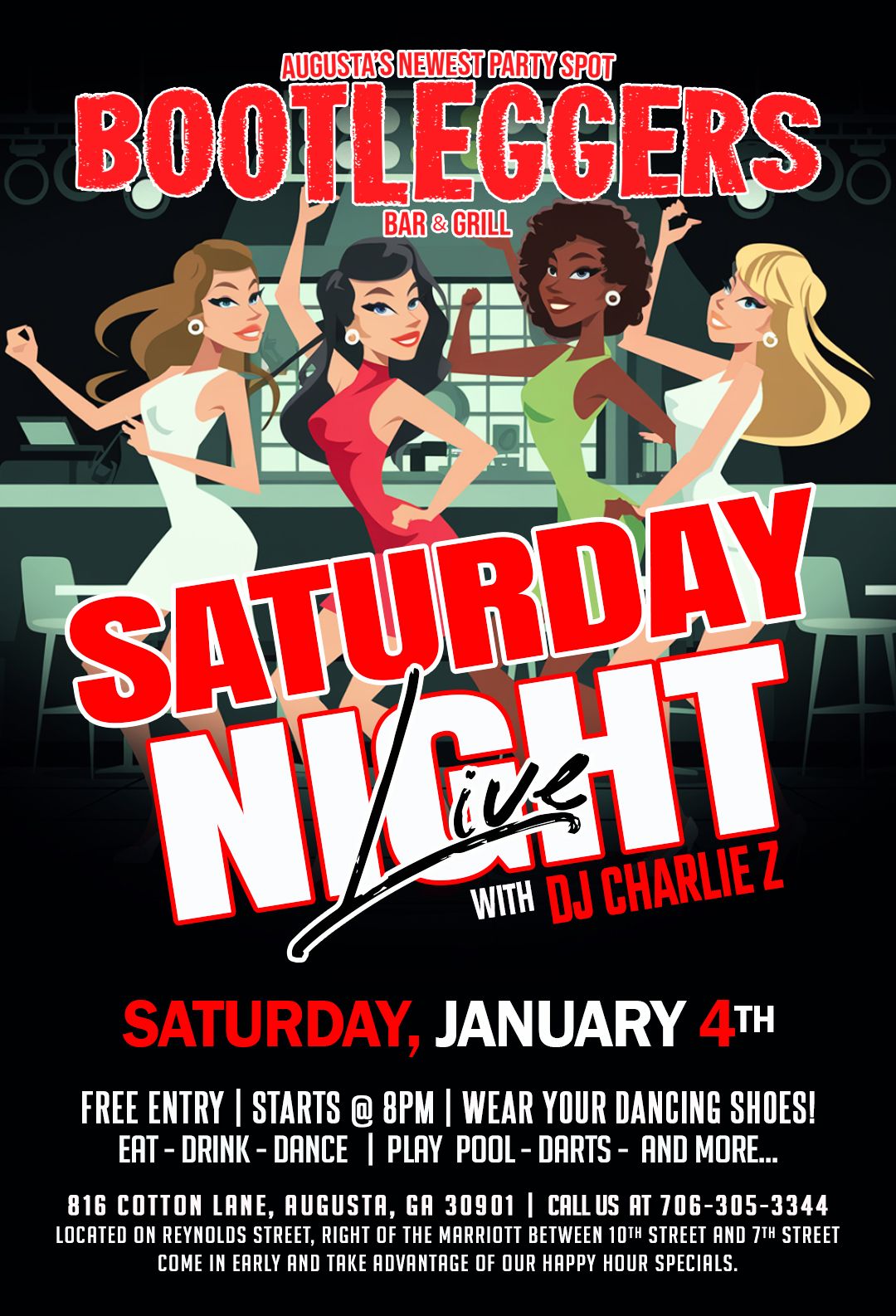 SATURDAY NIGHT LIVE with DJ CHARLIE Z