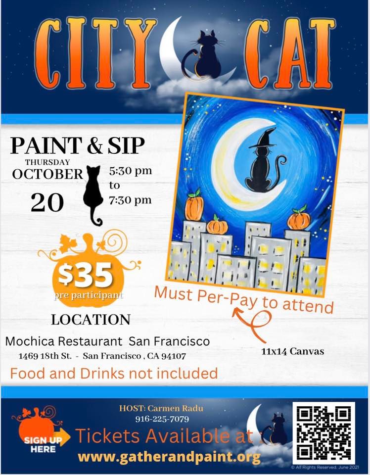 Paint and Sip at Mochica Restaurant