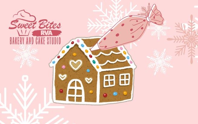 DIY Cake Class - Gingerbread House Cake (Ages 13 & Up)