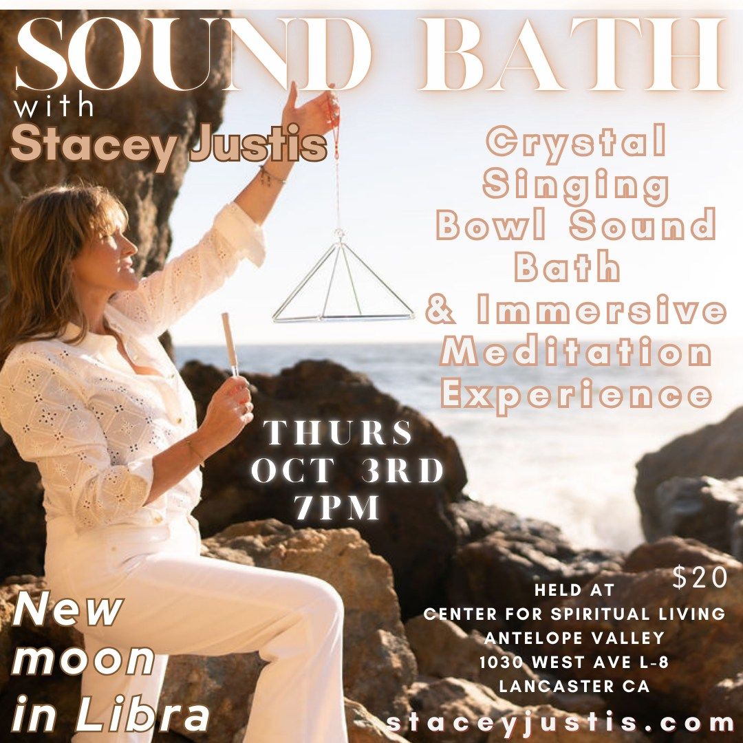 New Moon Sound Bath with Stacey Justis