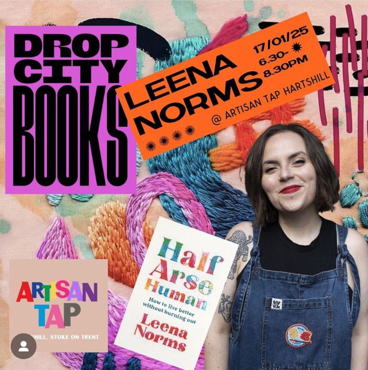 Drop City Books presents Leena Norms - book launch 