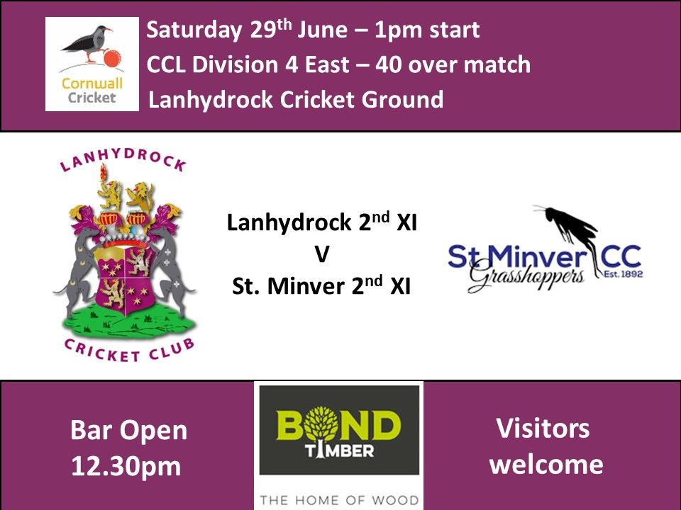 Lanhydrock 2nd XI v St. Minver 2nd XI