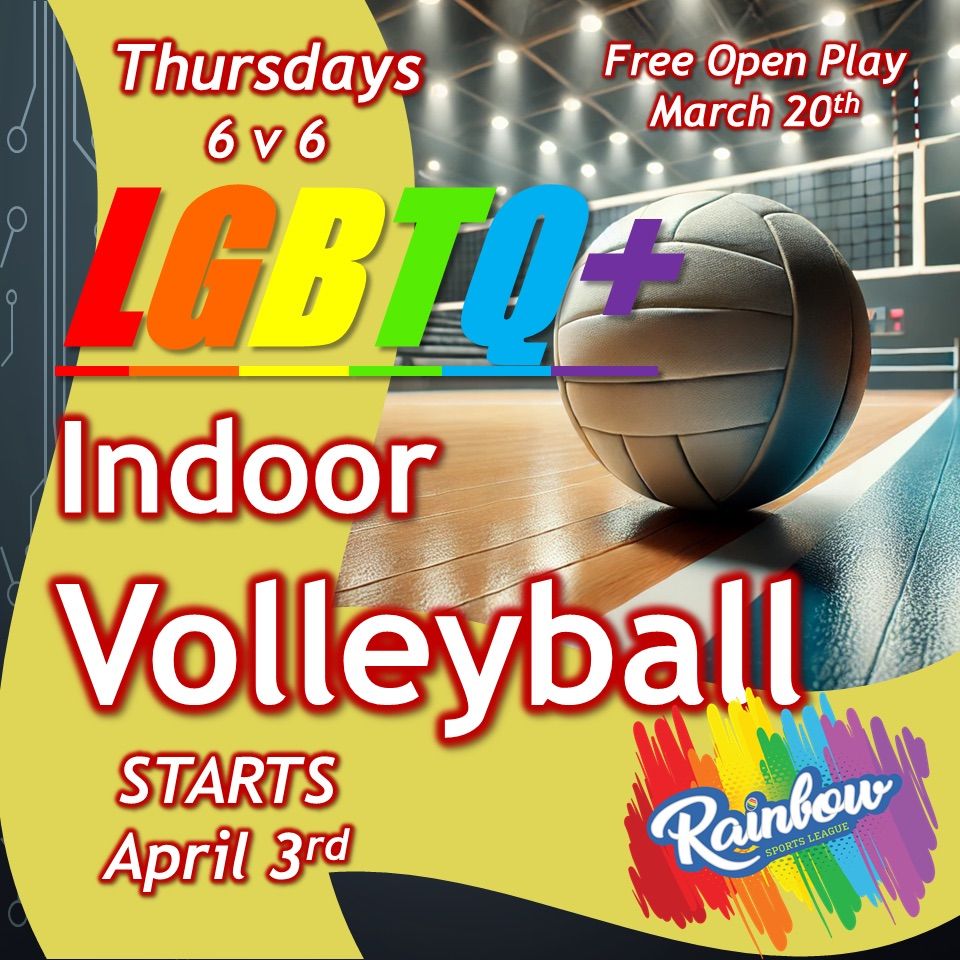 Free Open Play Indoor Volleyball!!