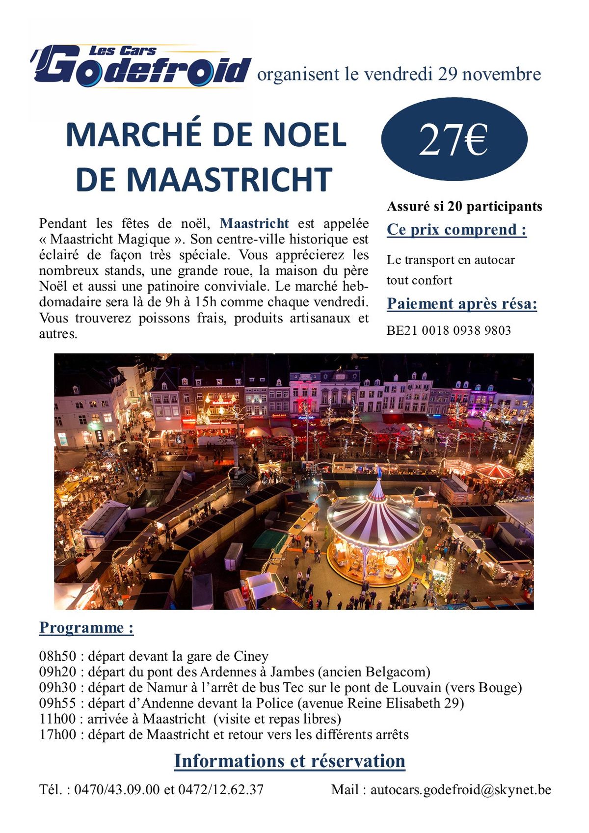 March\u00e9 de No\u00ebl de Maastricht (Cars Godefroid)