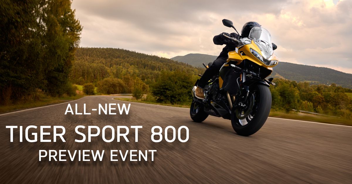 Tiger Sport 800 Dealer Preview Tour