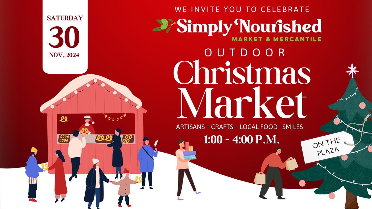 Simply Nourished Outdoor Christmas Market