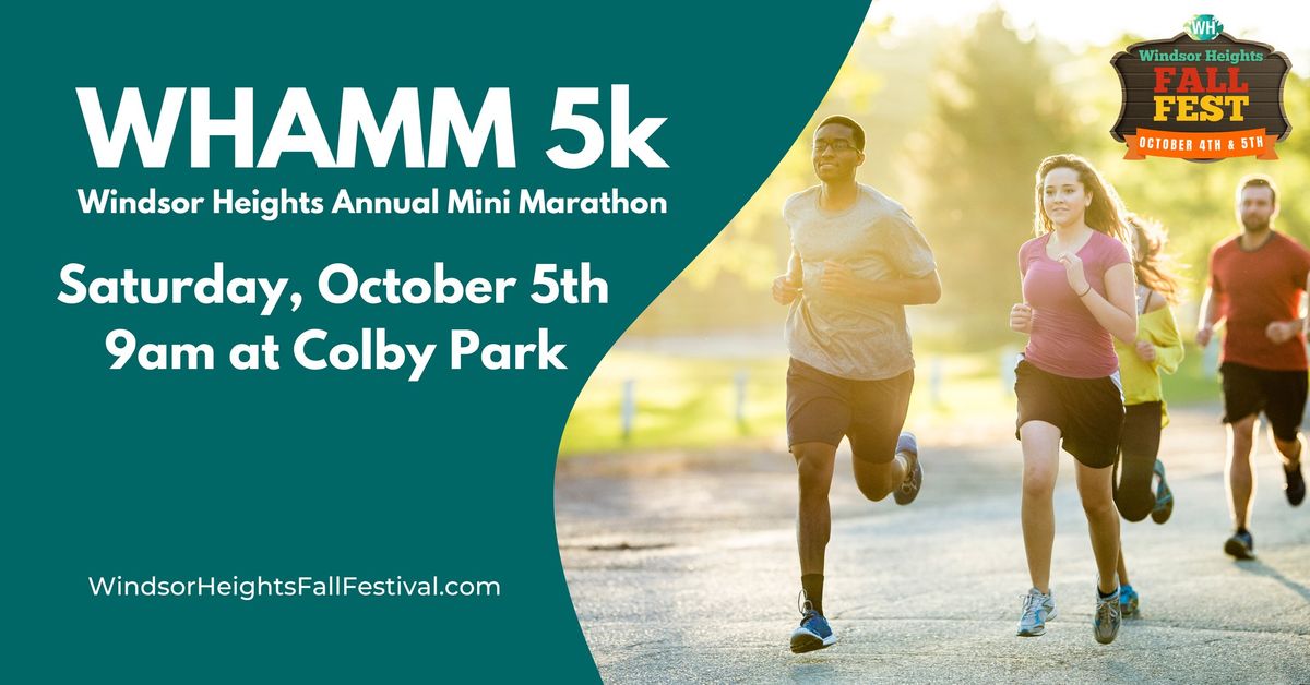 WHAMM 5k at the Windsor Heights Fall Festival