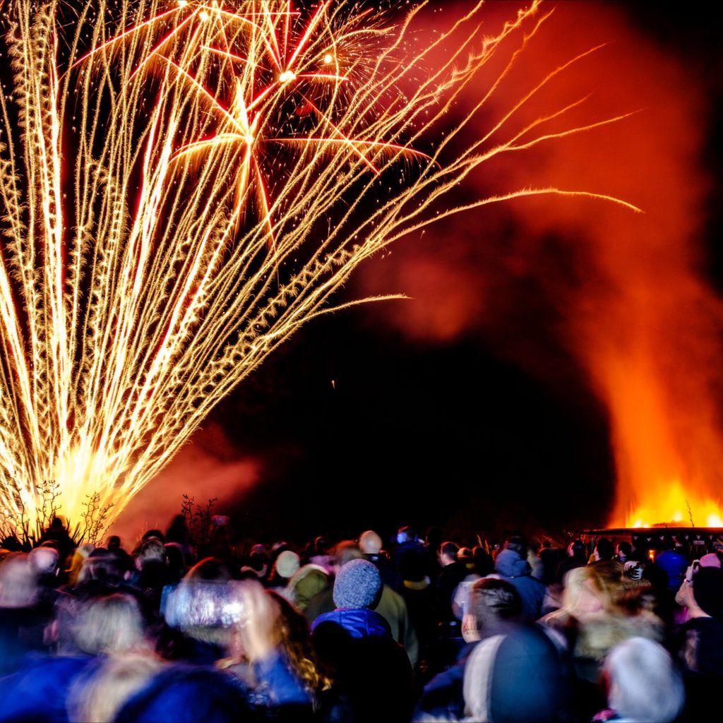 The Chester Fields annual fireworks display