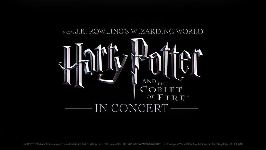 Harry Potter and the Goblet of Fire in Concert w/ Seattle Symphony