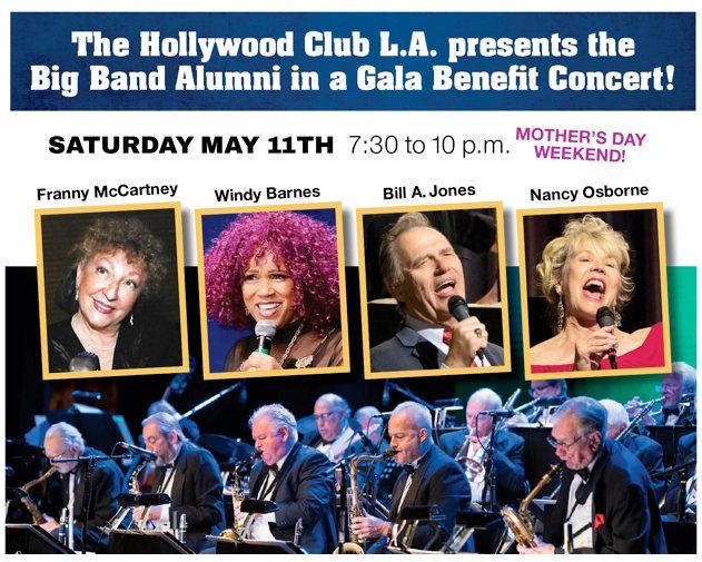 Big Band Alumni Concert \/ Dance at Historic Woman's Club of Hollywood