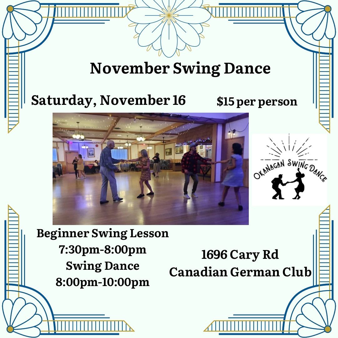 November Swing Dance Social 