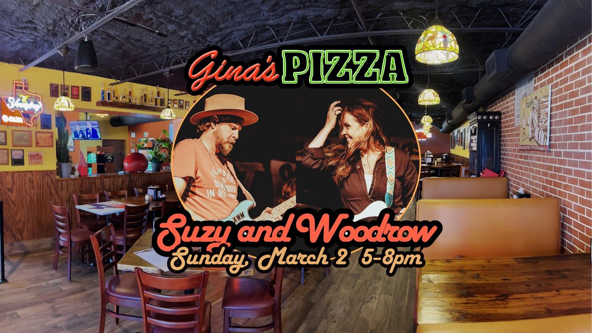 Suzy & Woodrow LIVE @ Gina's!