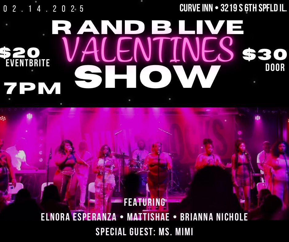 R and B Live Valentines Day Edition